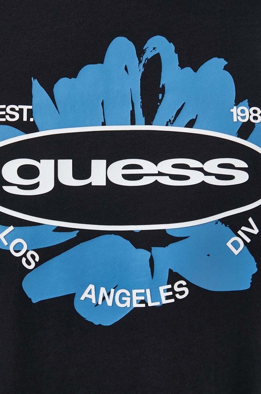 Guess t-shirt bawełniany M3GI61.K9RM1 czarny