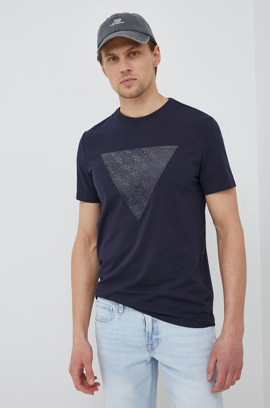 Tričko Guess tmavomodrá M3GI33.J1314
