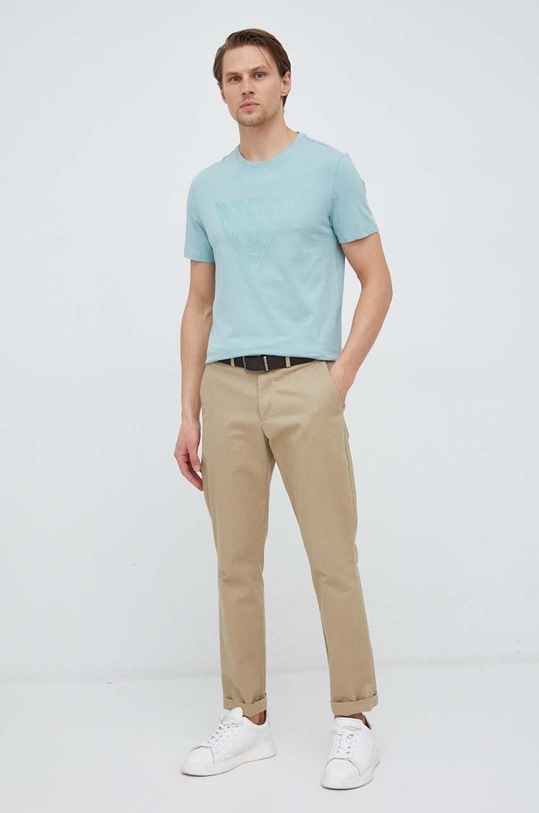 Guess t-shirt M3GI33.J1314 zielony SS23