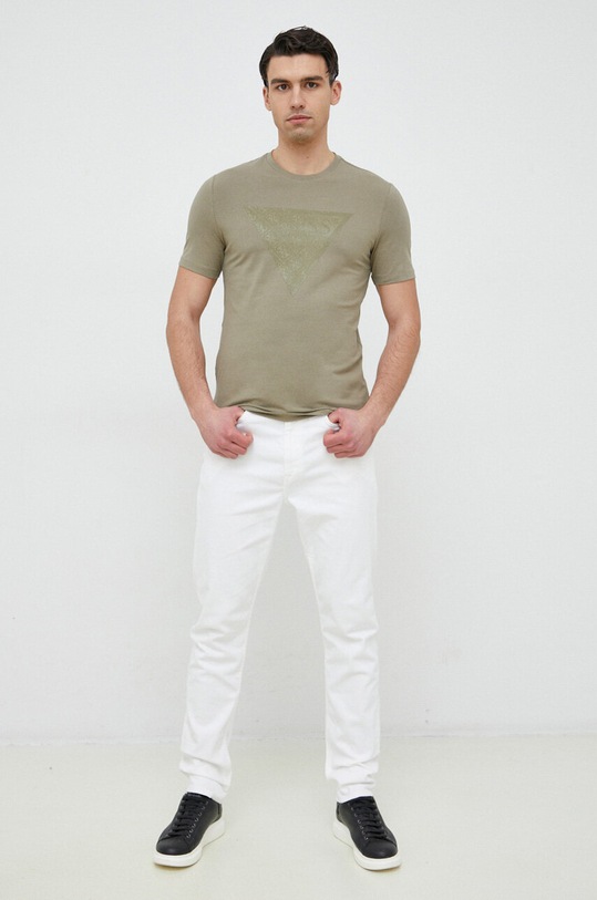 Guess t-shirt M3GI33.J1314 zielony SS23