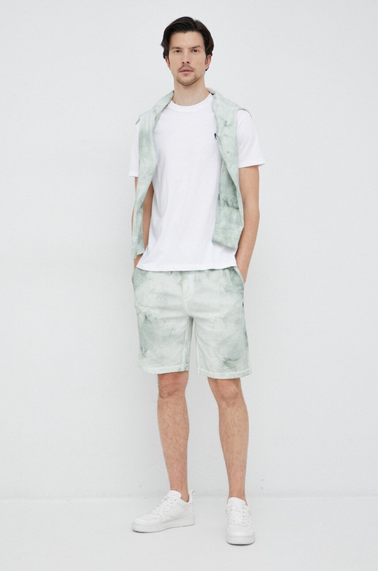 Polo Ralph Lauren t-shirt bawełniany 710707087 biały SS26