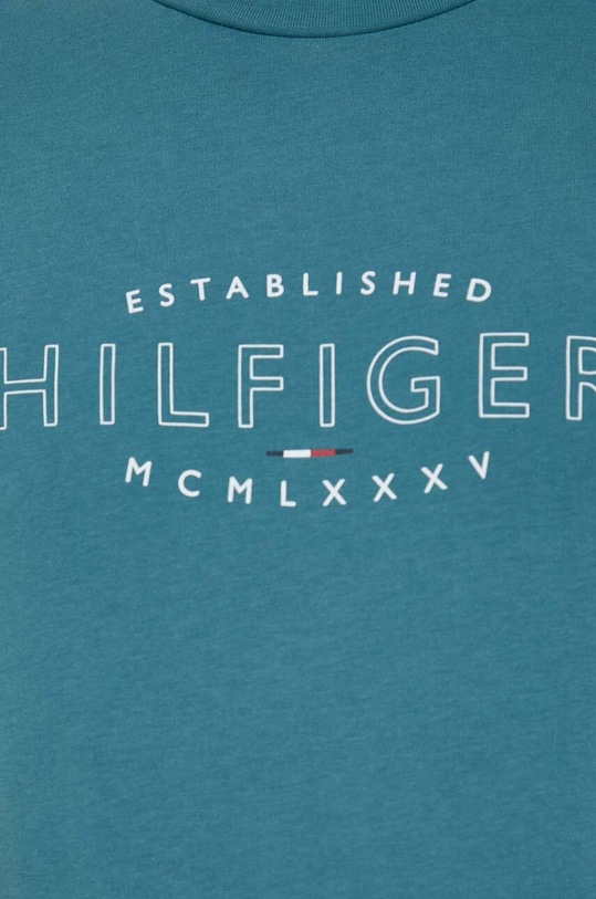 Tommy Hilfiger t-shirt bawełniany MW0MW30034.PPYX zielony