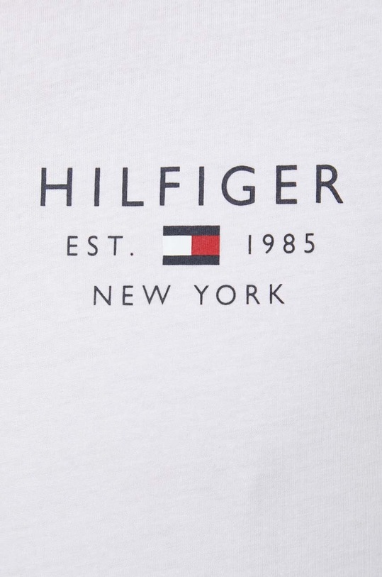 Tommy Hilfiger t-shirt bawełniany MW0MW30033.PPYX biały