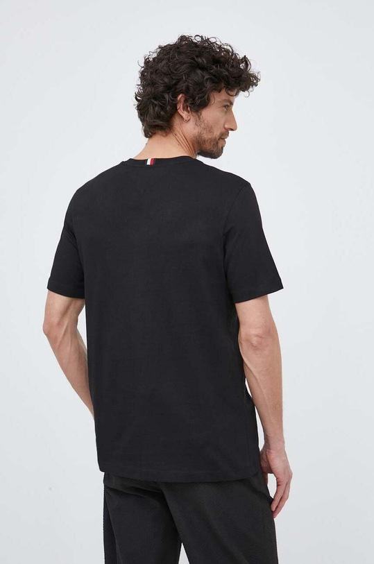 Odzież Tommy Hilfiger t-shirt bawełniany MW0MW30037.PPYX czarny