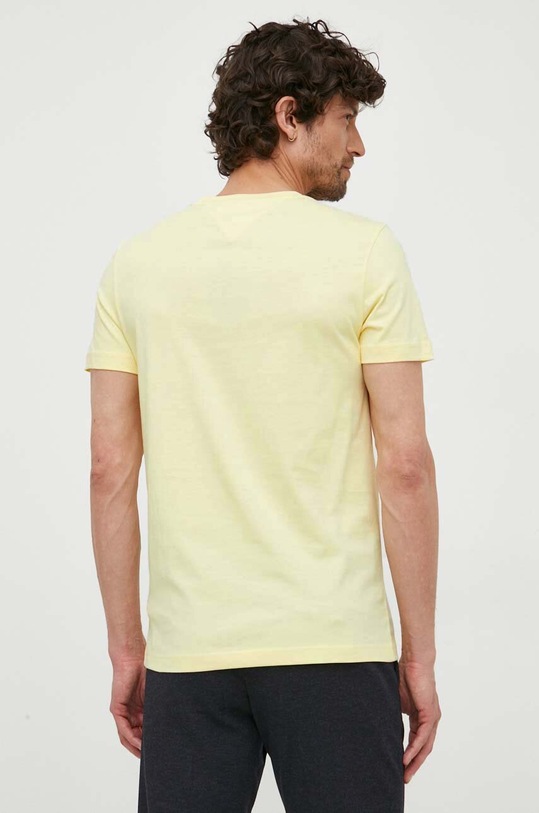 Odzież Tommy Hilfiger t-shirt bawełniany MW0MW11797.PPYX żółty