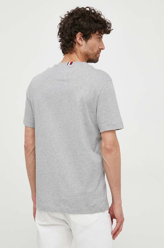 Odzież Tommy Hilfiger t-shirt bawełniany MW0MW30055.PPYX szary