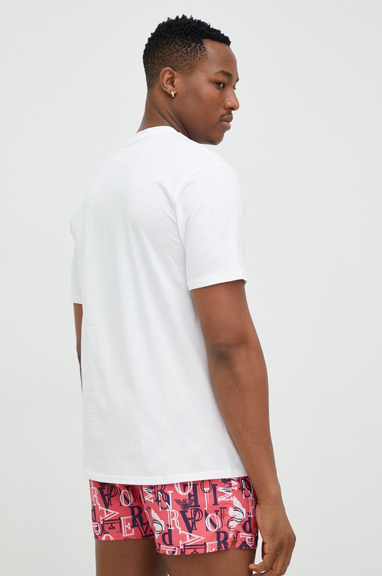 Odzież Guess t-shirt bawełniany F3GI00.K8HM0 biały