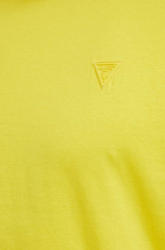 Bombažna kratka majica Guess F3GI00.K8HM0 rumena
