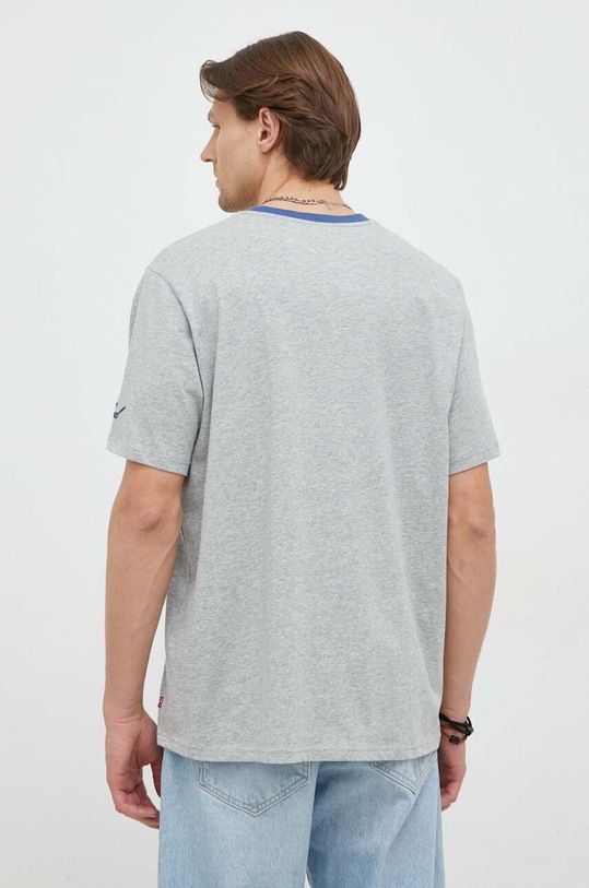 Oblečení Bavlněné tričko Levi's 16143.0717 šedá