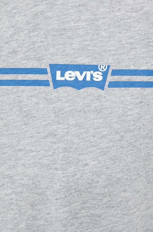 Bavlněné tričko Levi's 16143.0717 šedá