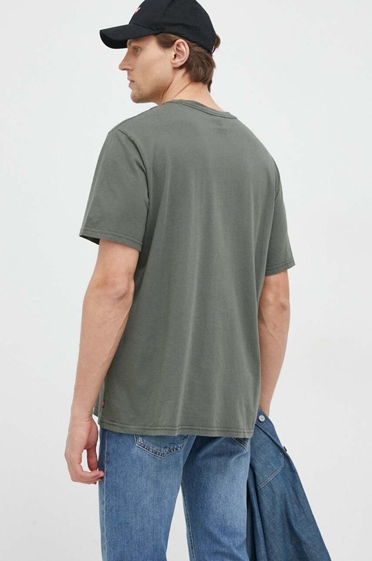 Odzież Levi's t-shirt bawełniany 16143.0737 zielony