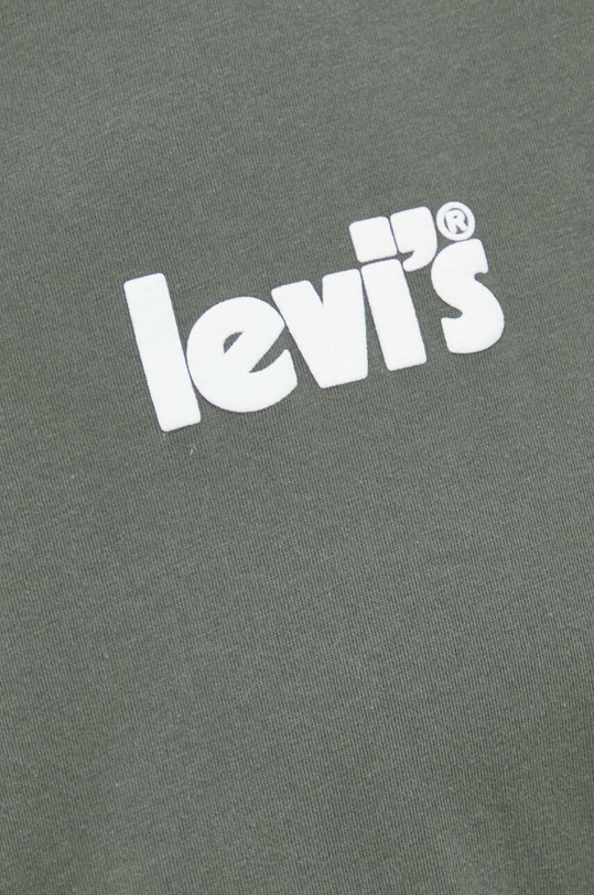 Levi's t-shirt bawełniany 16143.0737 zielony