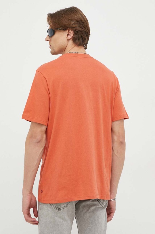 Odzież Levi's t-shirt bawełniany 16143.0740 pomarańczowy