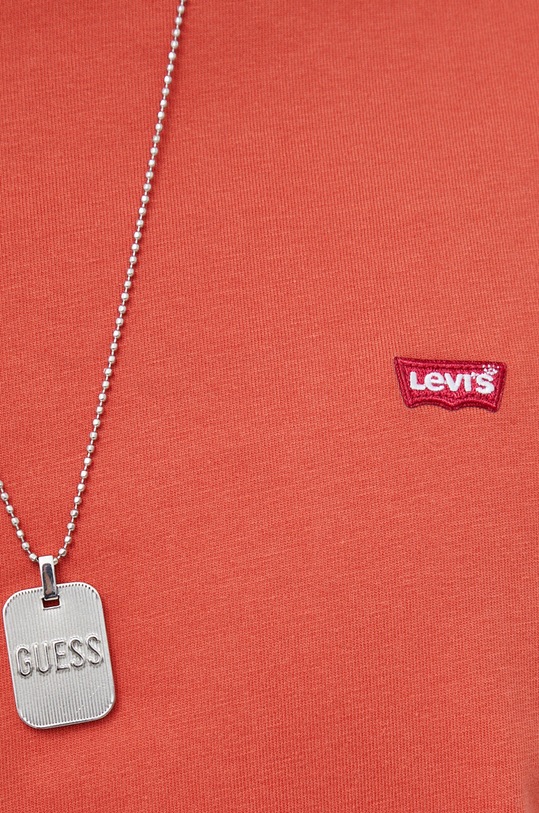 Levi's t-shirt bawełniany 56605.0154 pomarańczowy
