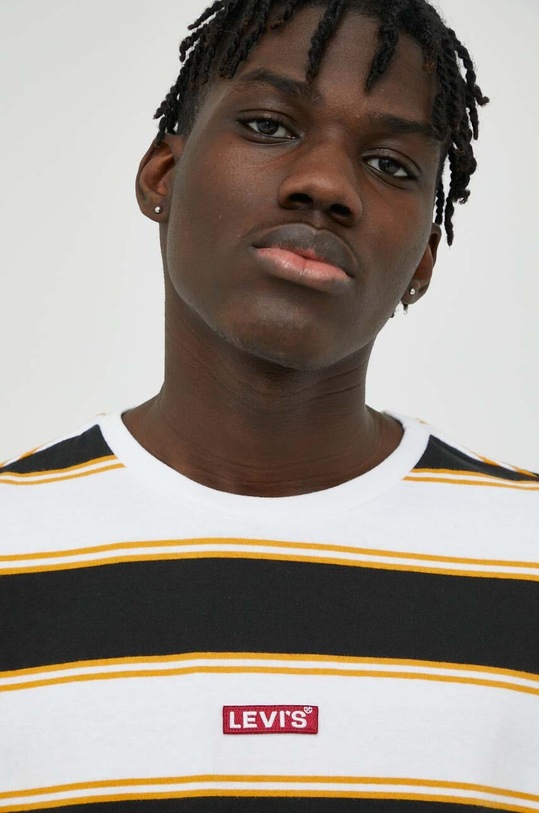 Levi's t-shirt bawełniany wzorzyste multicolor 79554.0046