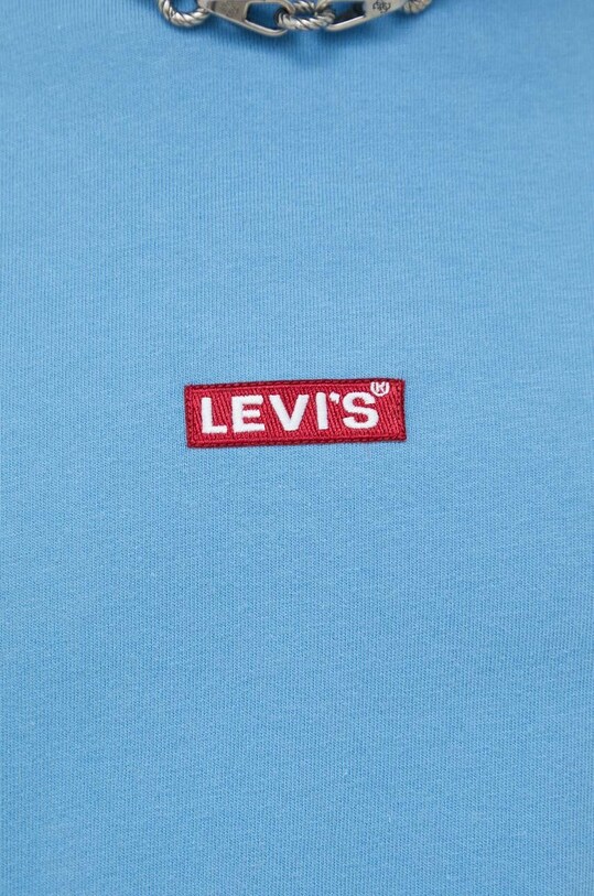 Βαμβακερό μπλουζάκι Levi's 79554.0051 μπλε