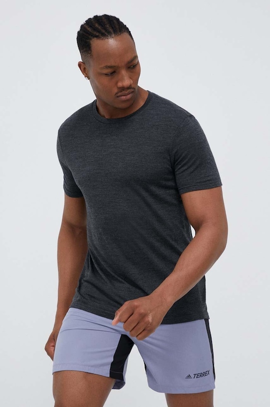 Houdini t-shirt sportowy Activist pozostałe szary 237874