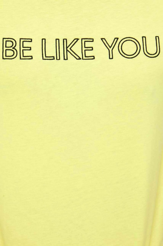 United Colors of Benetton t-shirt bawełniany 3096U1057.05G żółty