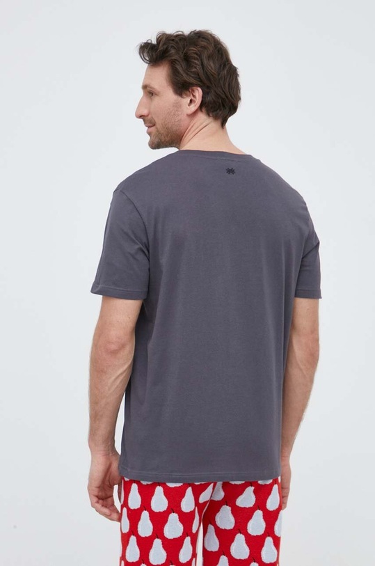 United Colors of Benetton t-shirt bawełniany 3096U1057.0H7 szary SS23