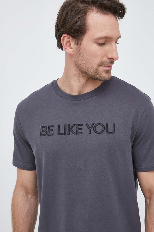 Odzież United Colors of Benetton t-shirt bawełniany 3096U1057.0H7 szary