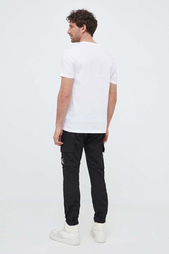 Odzież United Colors of Benetton t-shirt bawełniany 3I1XU100A.923 biały