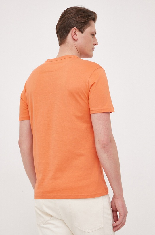 Odzież United Colors of Benetton t-shirt bawełniany 3YR3U1050.12Y pomarańczowy