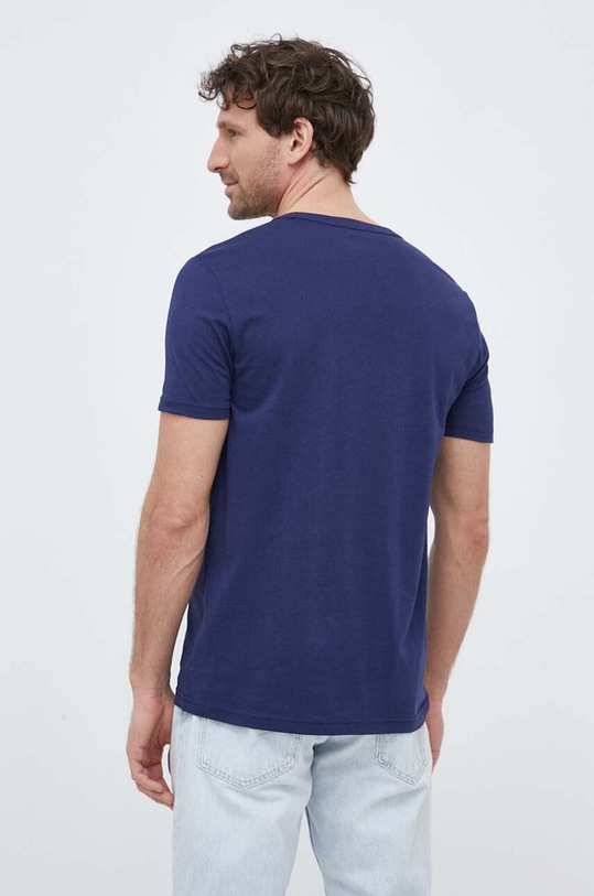 Odzież United Colors of Benetton t-shirt bawełniany 3I1XU100A.915 granatowy