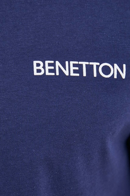 United Colors of Benetton t-shirt bawełniany 3I1XU100A.915 granatowy