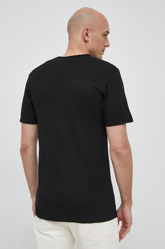Одяг Бавовняна футболка United Colors of Benetton 3JE1J19A5.100. чорний