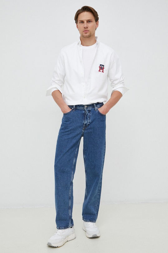 United Colors of Benetton tricou din bumbac 3MI5J1AF7.101.. alb AA00