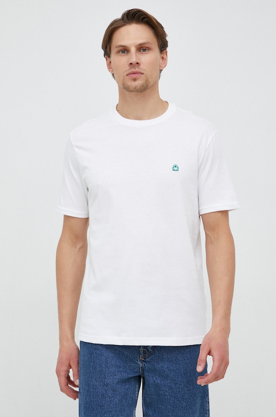 United Colors of Benetton tricou din bumbac alb 3MI5J1AF7.101..
