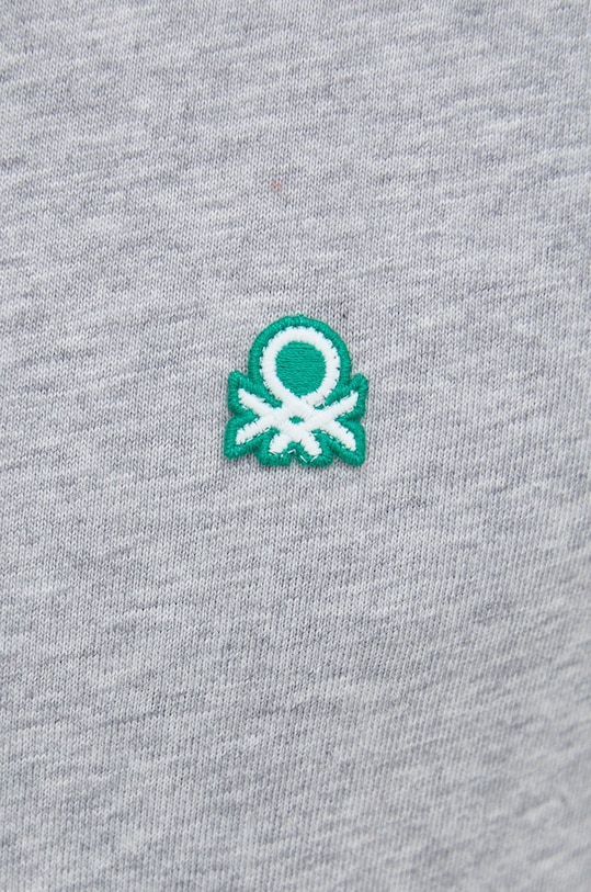 Βαμβακερό μπλουζάκι United Colors of Benetton 3MI5J1AF7.501. γκρί