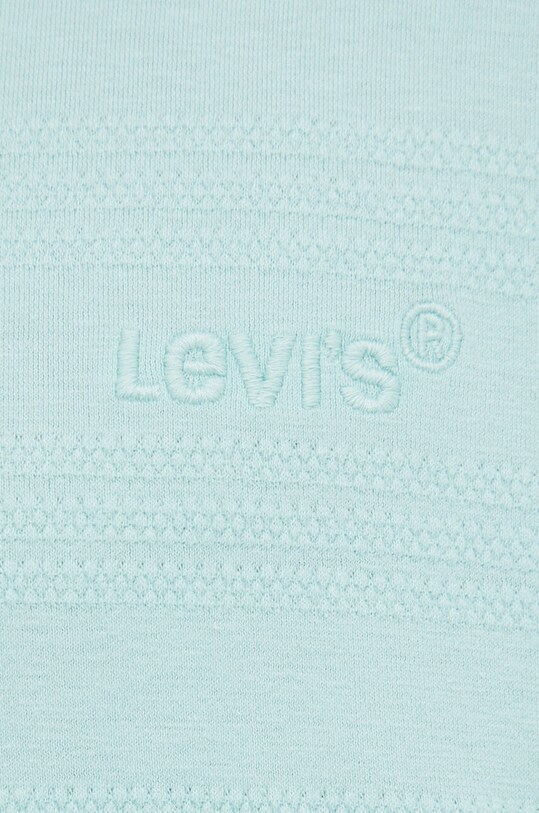 Levi's t-shirt bawełniany A0637.0052 turkusowy