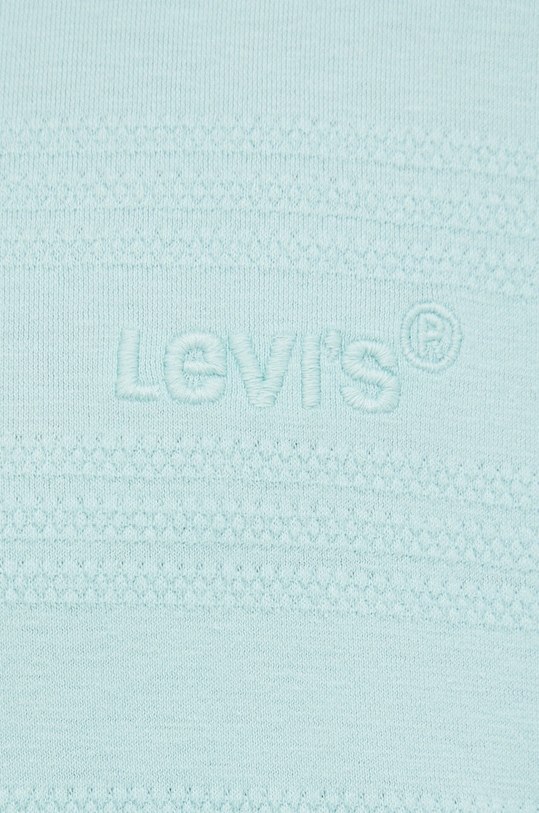 Levi's t-shirt bawełniany A0637.0052 turkusowy