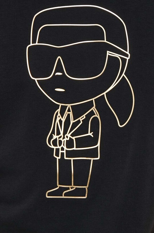Μπλουζάκι Karl Lagerfeld μαύρο 532221.755082