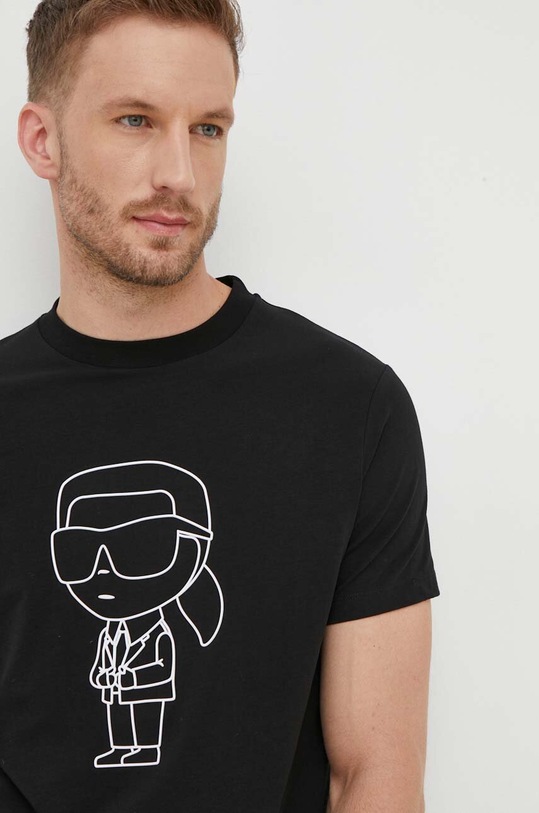 Karl Lagerfeld tricou negru 532221.755082