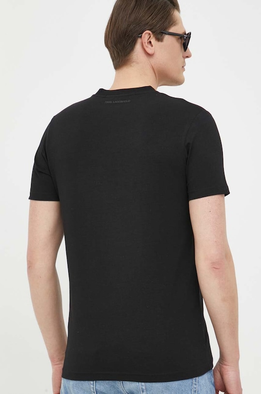 Îmbrăcăminte Karl Lagerfeld tricou 532221.755082 negru