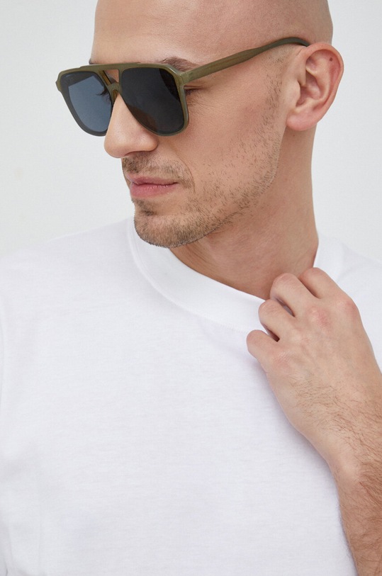 Calvin Klein Jeans tricou din bumbac alb J30J322881.PPYX