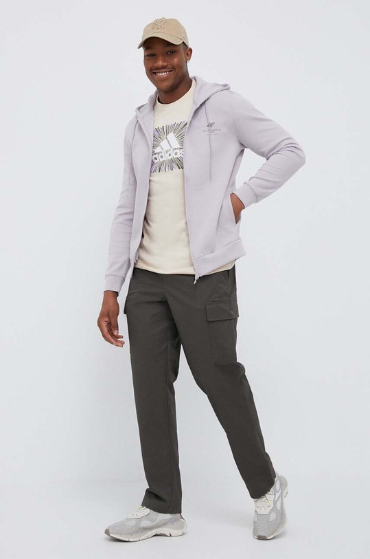 Tričko adidas IC7788 béžová SS23