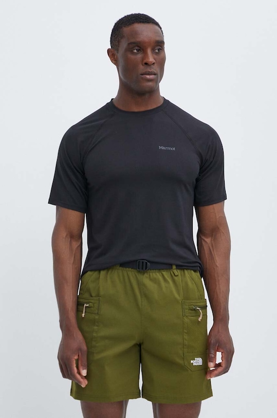 Marmot t-shirt sportowy Windridge czarny M14154