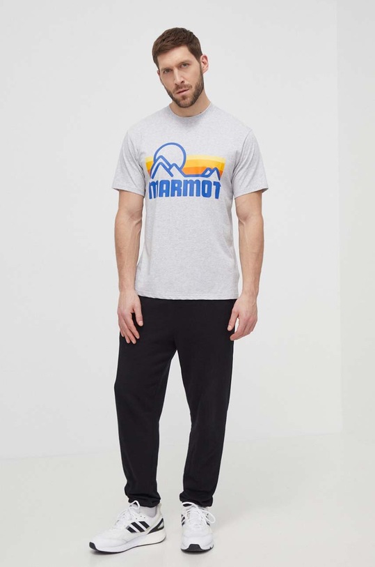 Футболка Marmot Coastal M14253 серый SS24