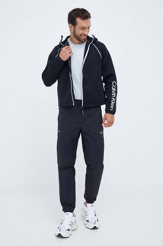 Calvin Klein Performance t-shirt 00GMS3K108 niebieski AW24