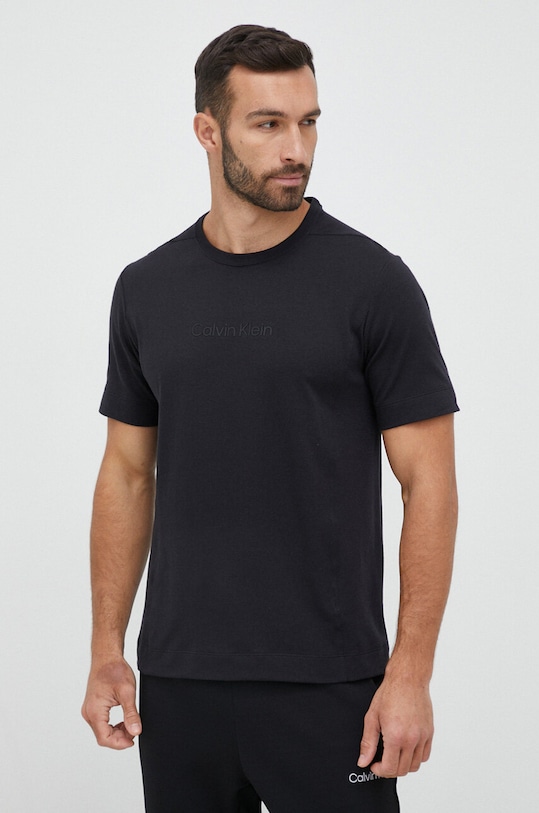Calvin Klein Performance t-shirt regular czarny 00GMS3K108