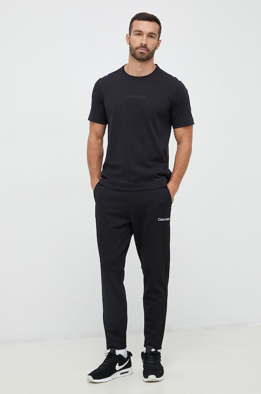 Calvin Klein Performance t-shirt 00GMS3K108 czarny AW24