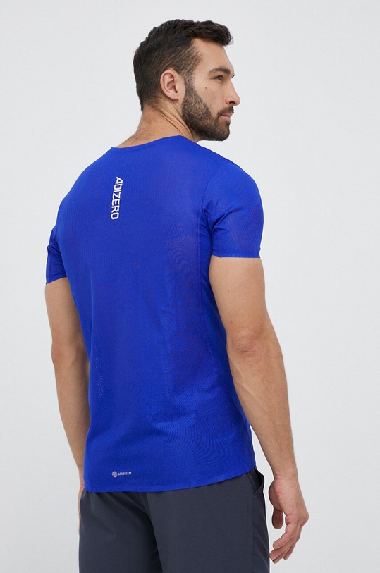 Îmbrăcăminte adidas Performance tricou de alergare Adizero HN8008 albastru