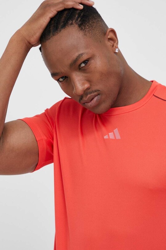adidas Performance t-shirt treningowy Workout Base czerwony IB7903