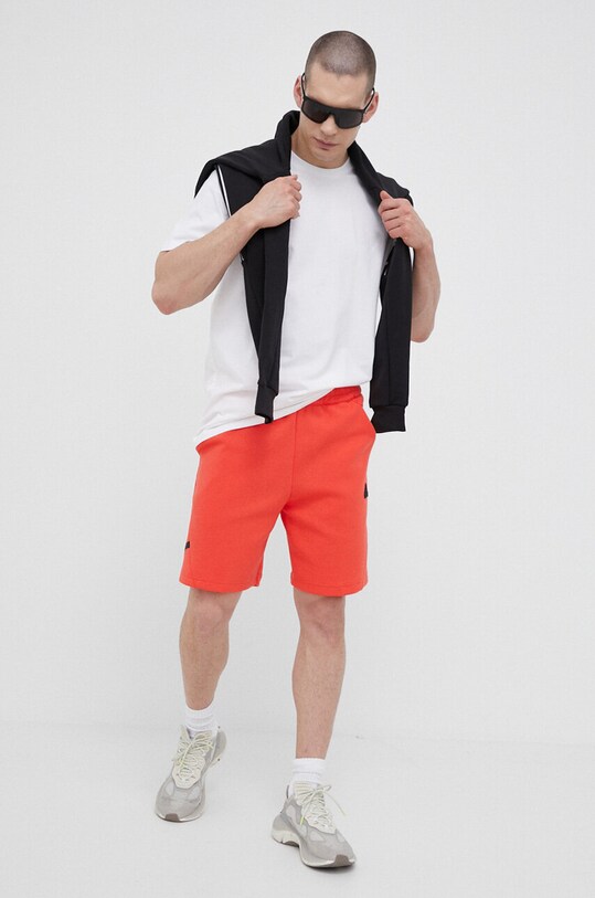 Памучна тениска adidas Performance IC1872 бял SS23