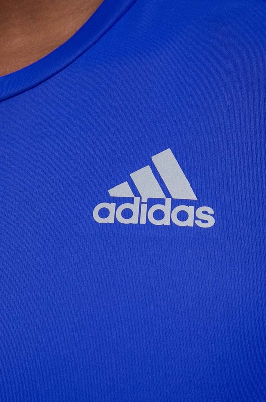 adidas Performance tricou de alergare Own the Run IC7640 albastru