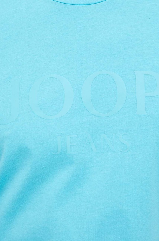 Joop! t-shirt bawełniany 30036021 turkusowy