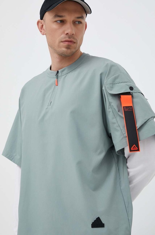 adidas t-shirt pozostałe zielony IC3731